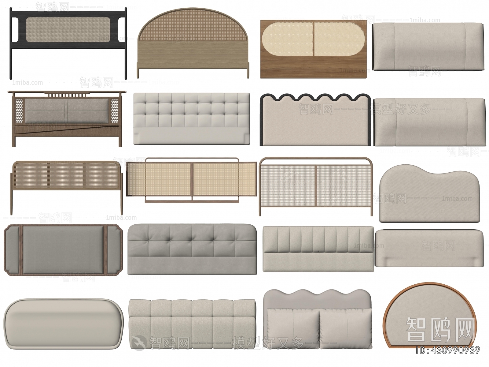 Modern Bedhead Back Rest