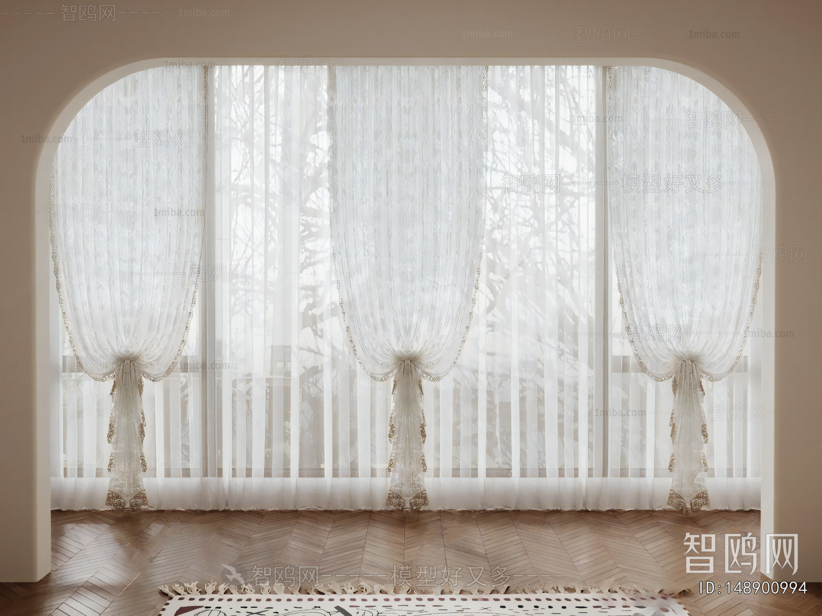 French Style The Curtain