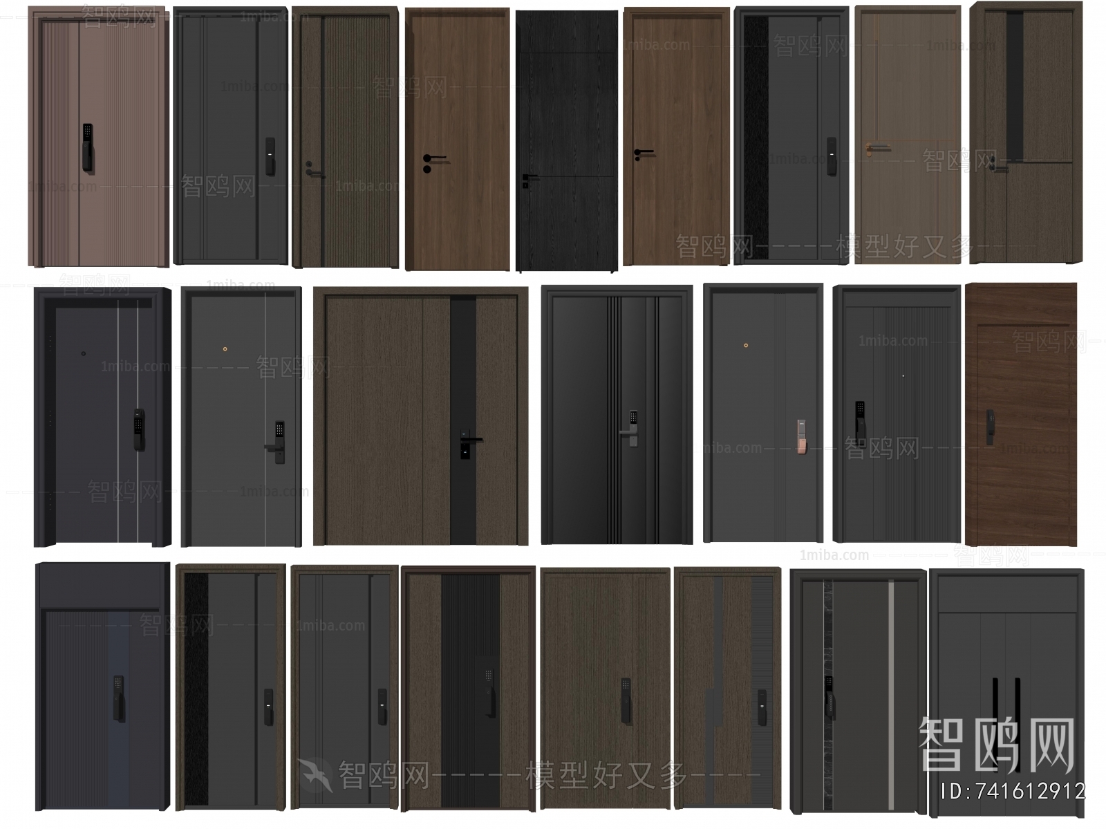 Modern Entrance Door