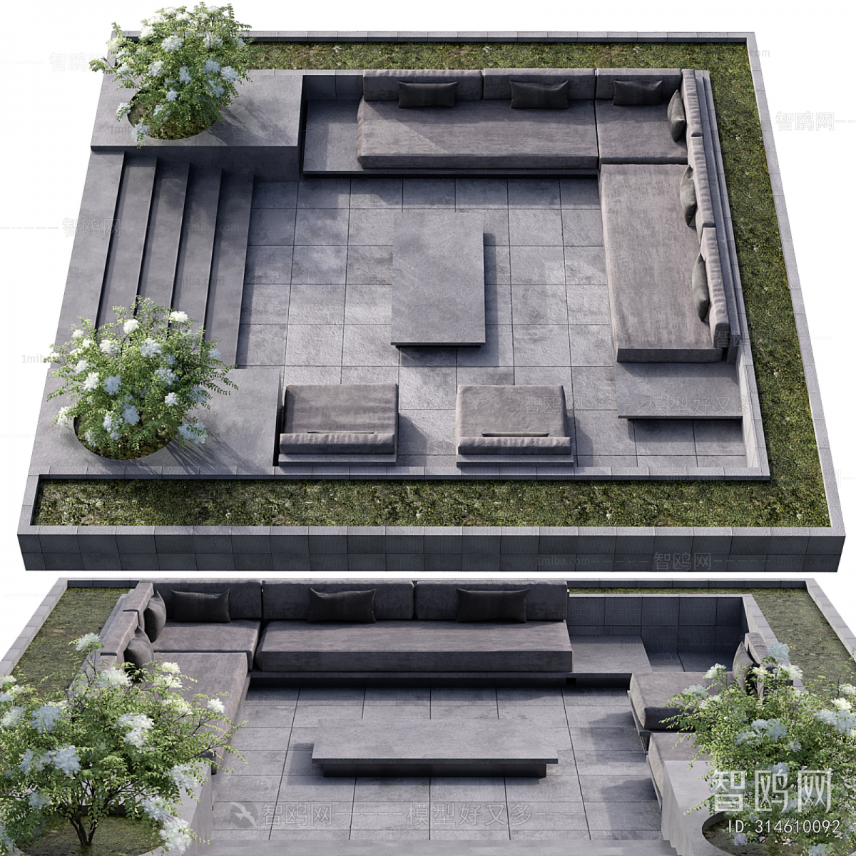 Modern Communal Chair