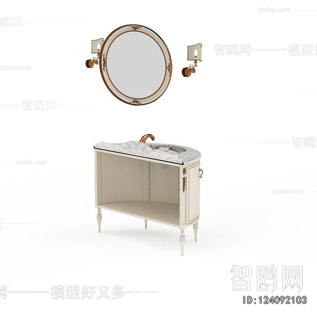 European Style Bathroom Cabinet