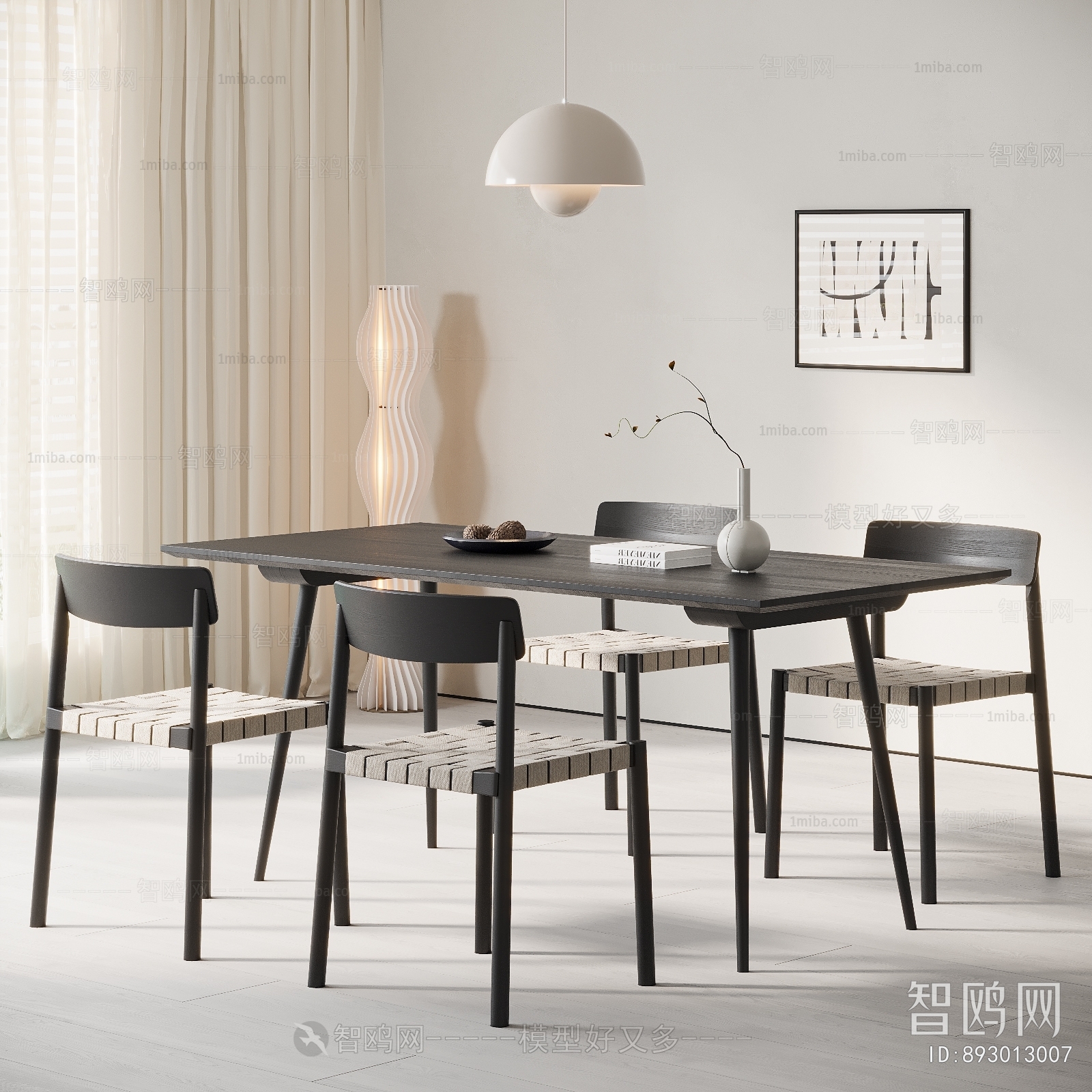 Nordic Style Dining Table And Chairs