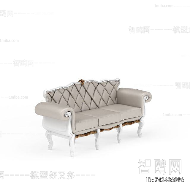 European Style Three-seat Sofa