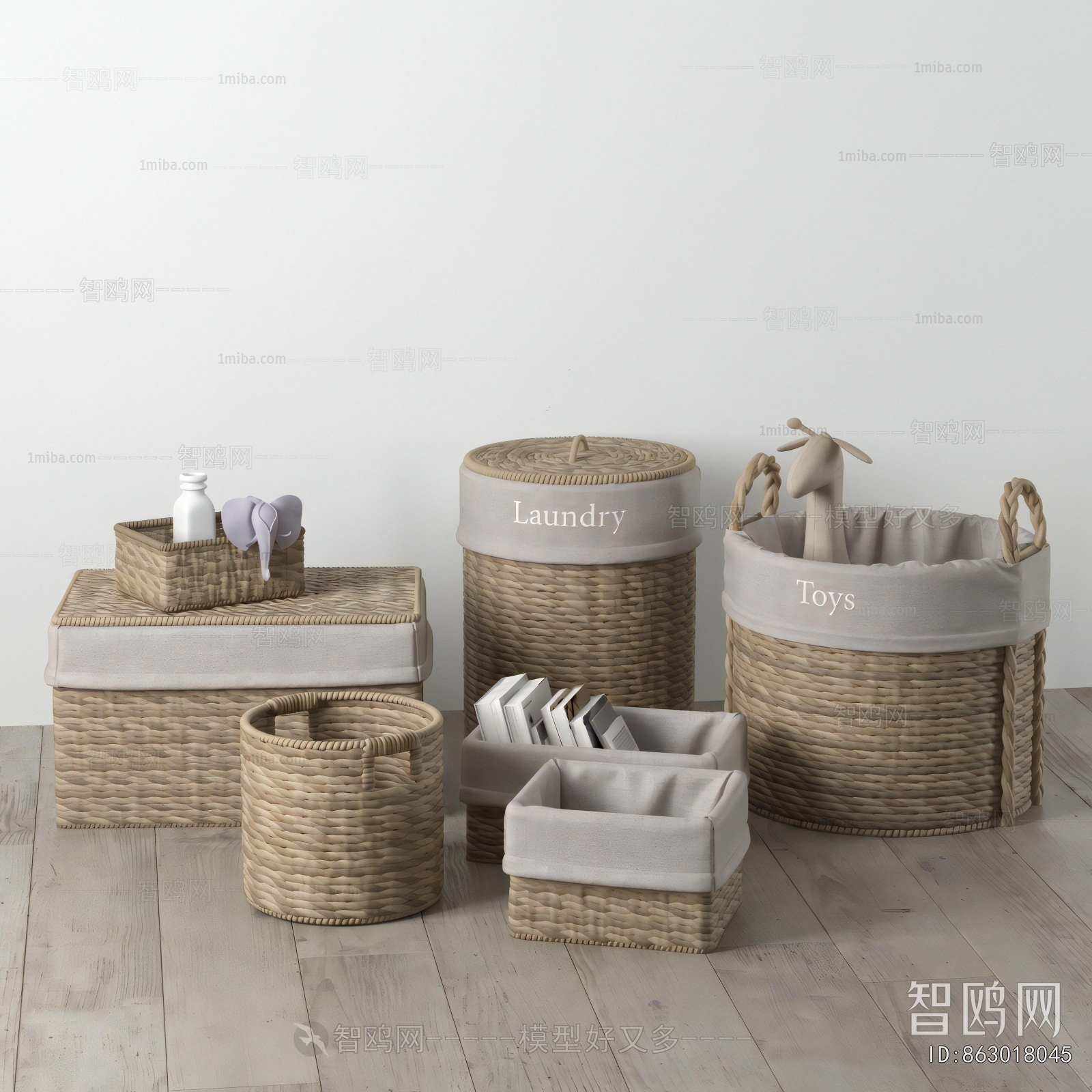 Modern Storage Basket