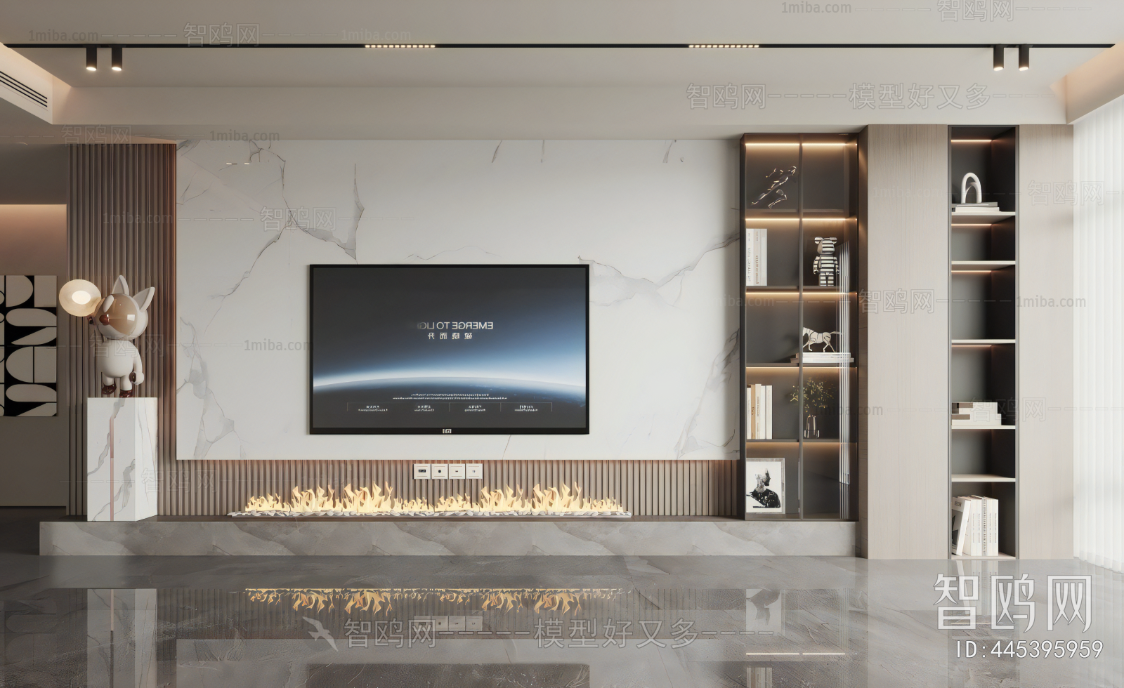 Modern TV Wall