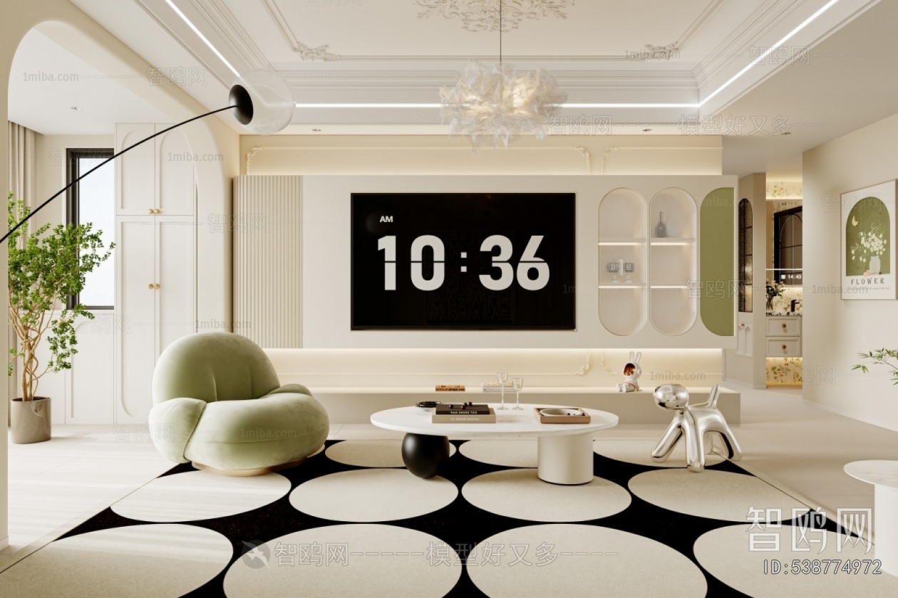 French Style A Living Room