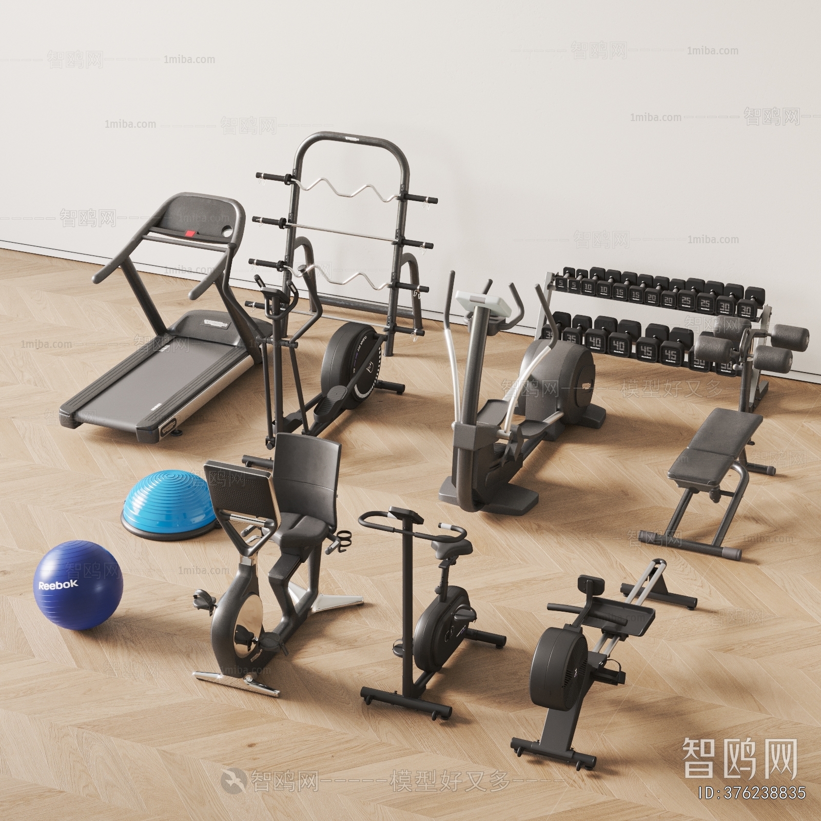 Modern Fitness Equipment