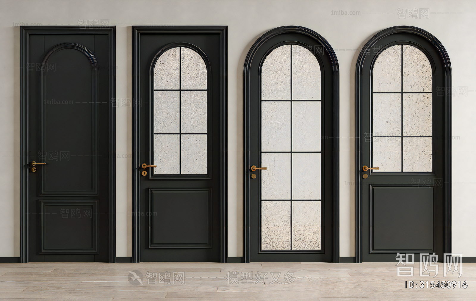 French Style Single Door