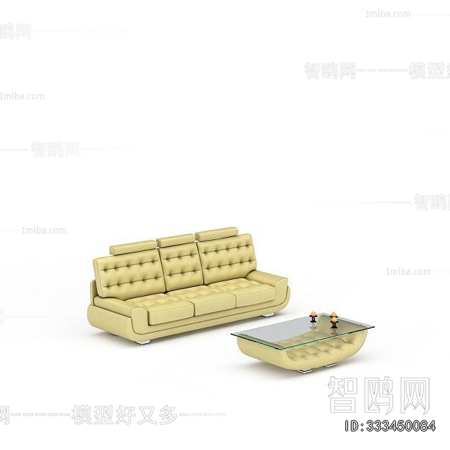 Modern Three-seat Sofa