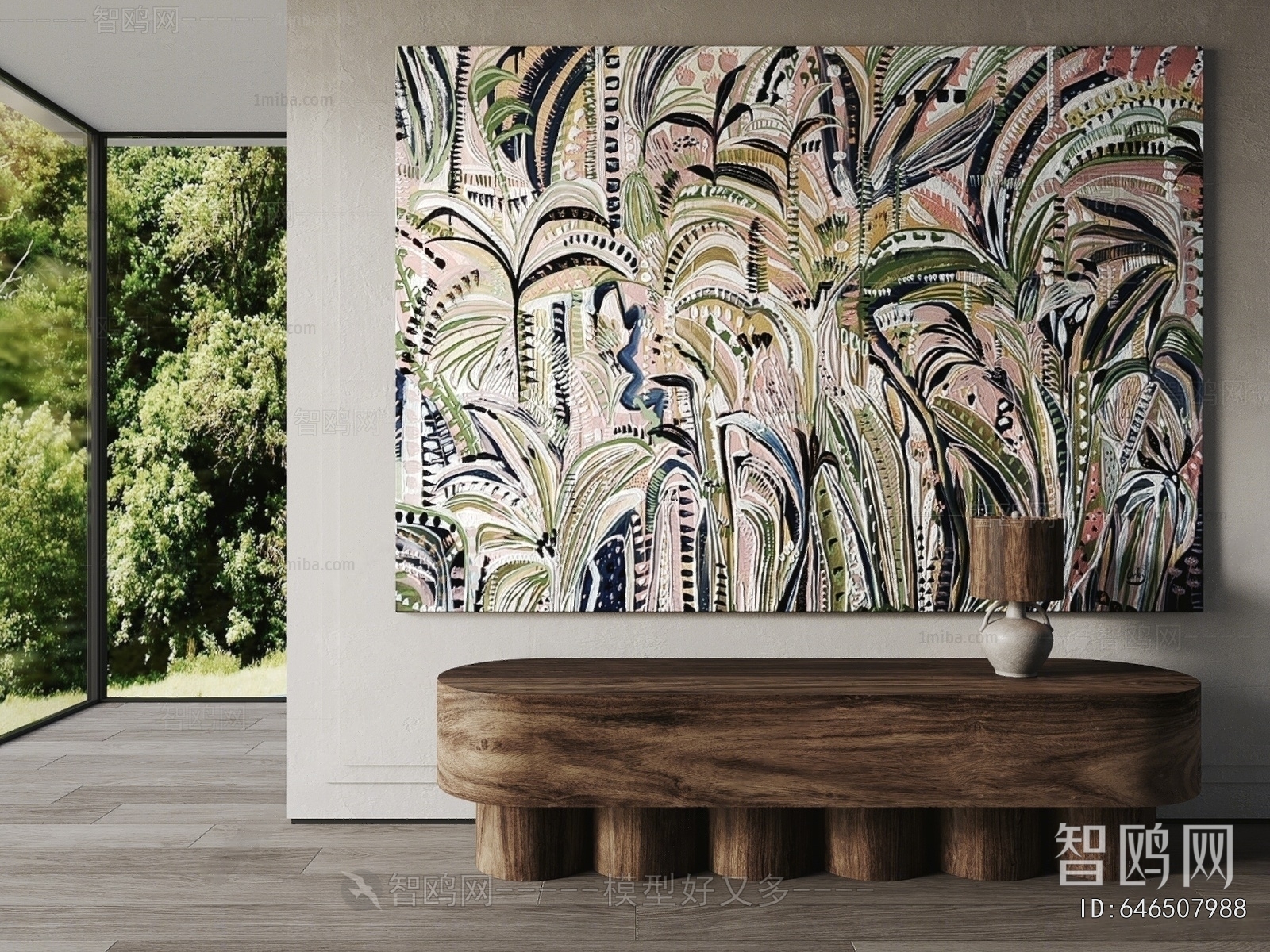 Wabi-sabi Style Painting