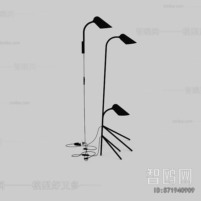 Industrial Style Floor Lamp