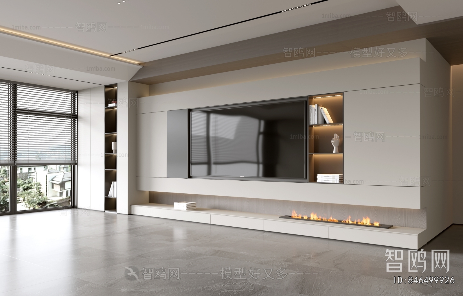 Modern TV Wall
