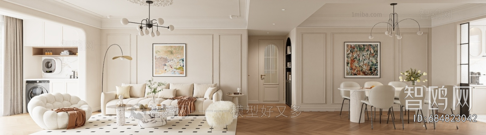 French Style A Living Room