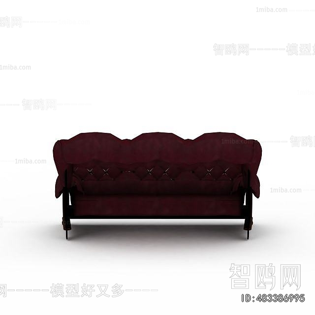 European Style Three-seat Sofa