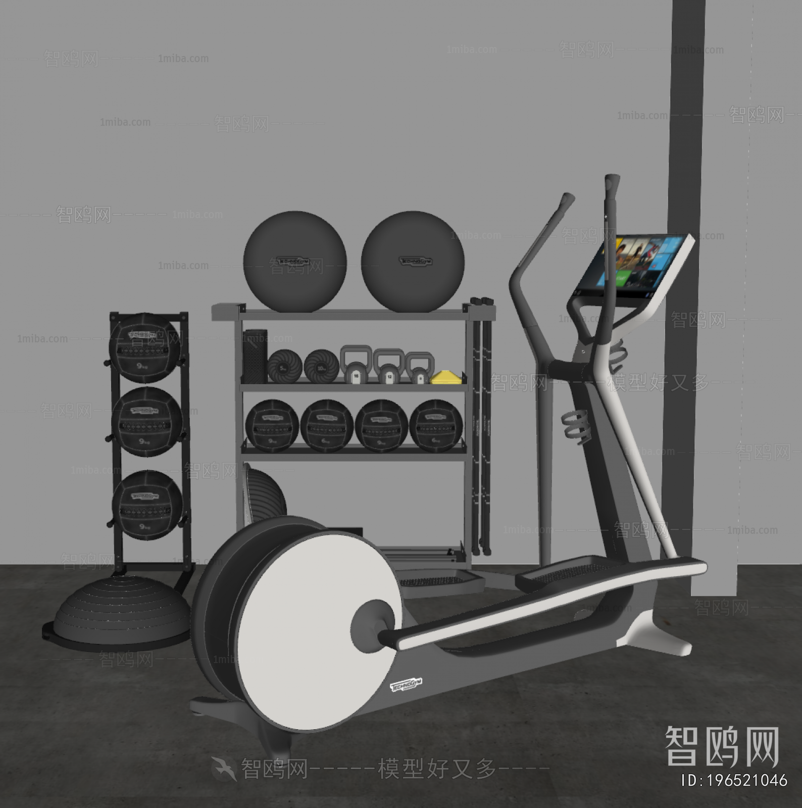 Modern Fitness Equipment