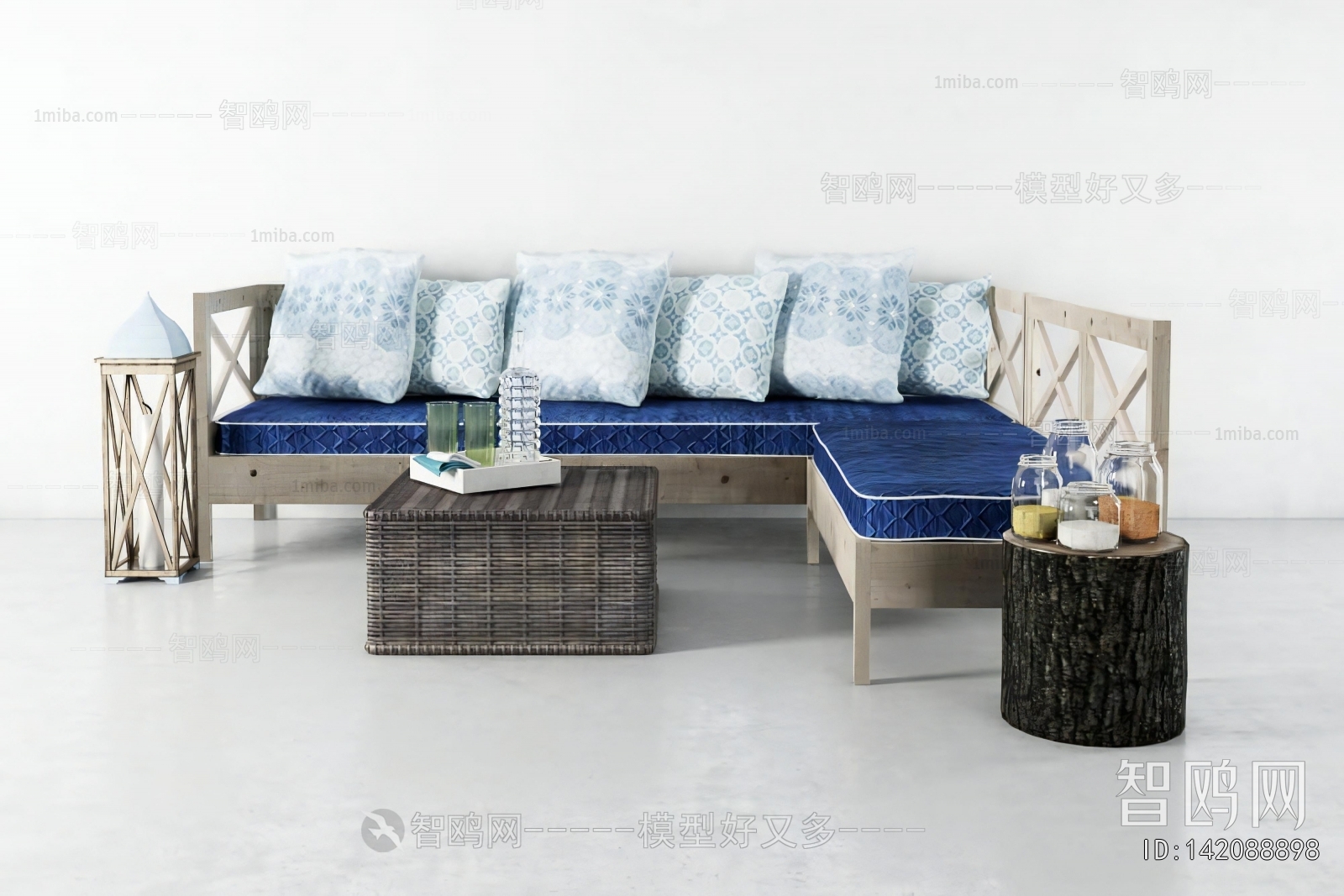 Nordic Style Corner Sofa