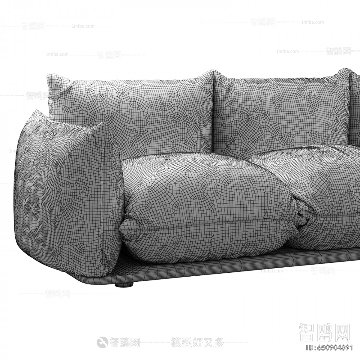 Modern Three-seat Sofa