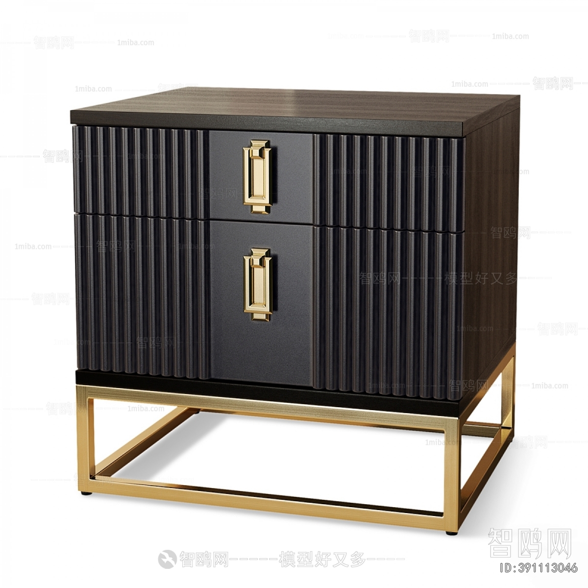 Modern Bedside Cupboard