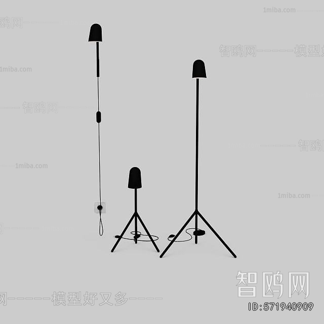 Industrial Style Floor Lamp