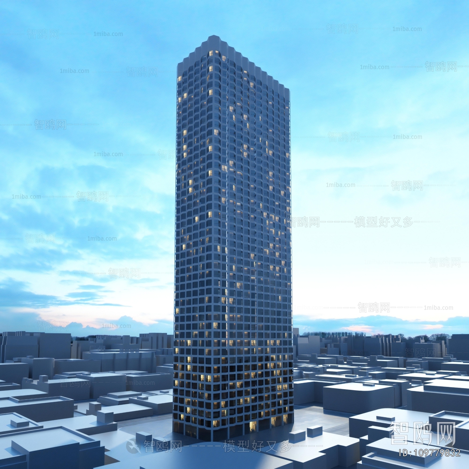 Modern Appearance Of Commercial Building