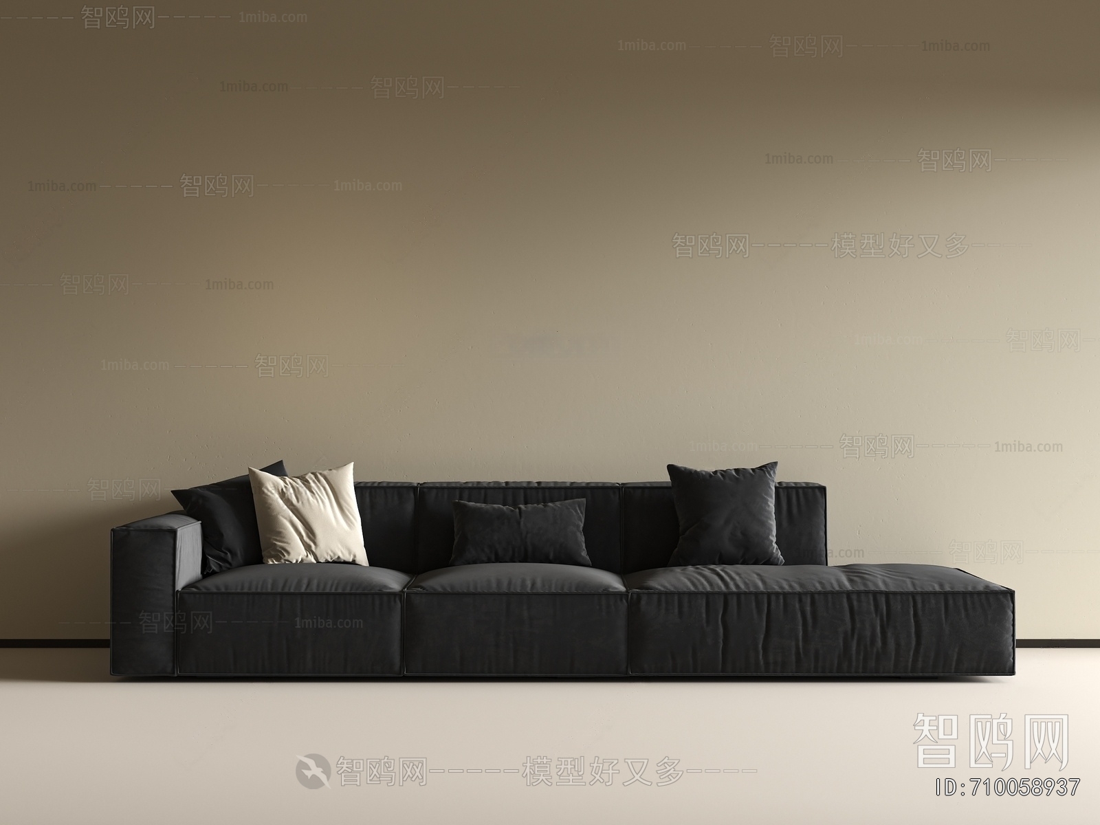 Modern Multi Person Sofa