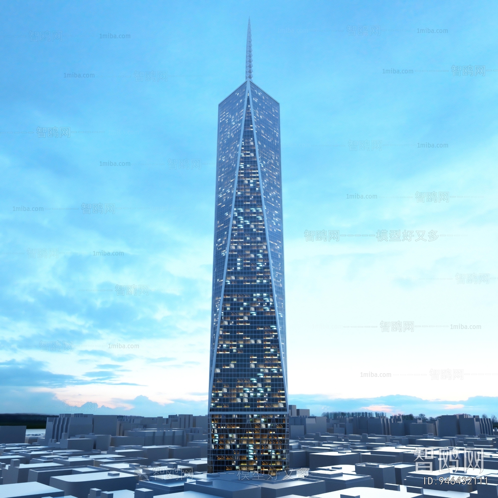 Modern Appearance Of Commercial Building