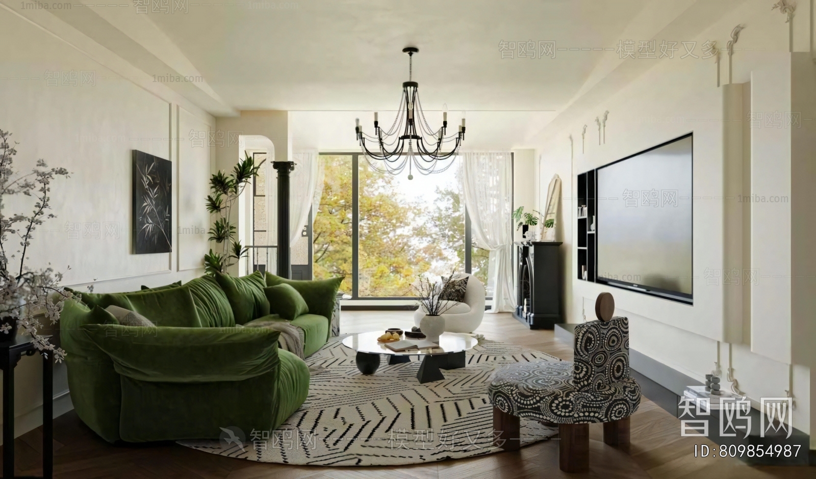 French Style A Living Room