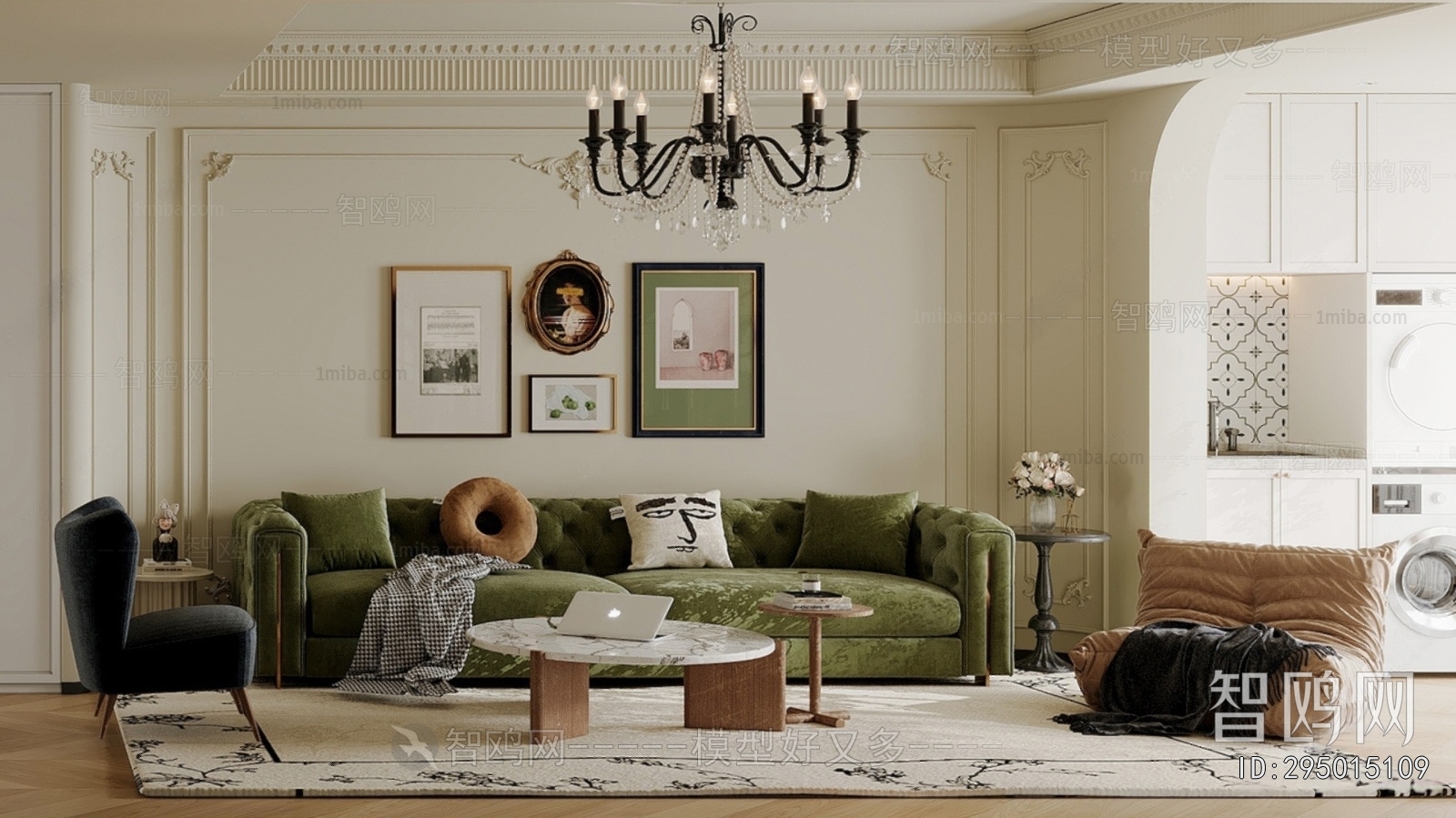 French Style A Living Room