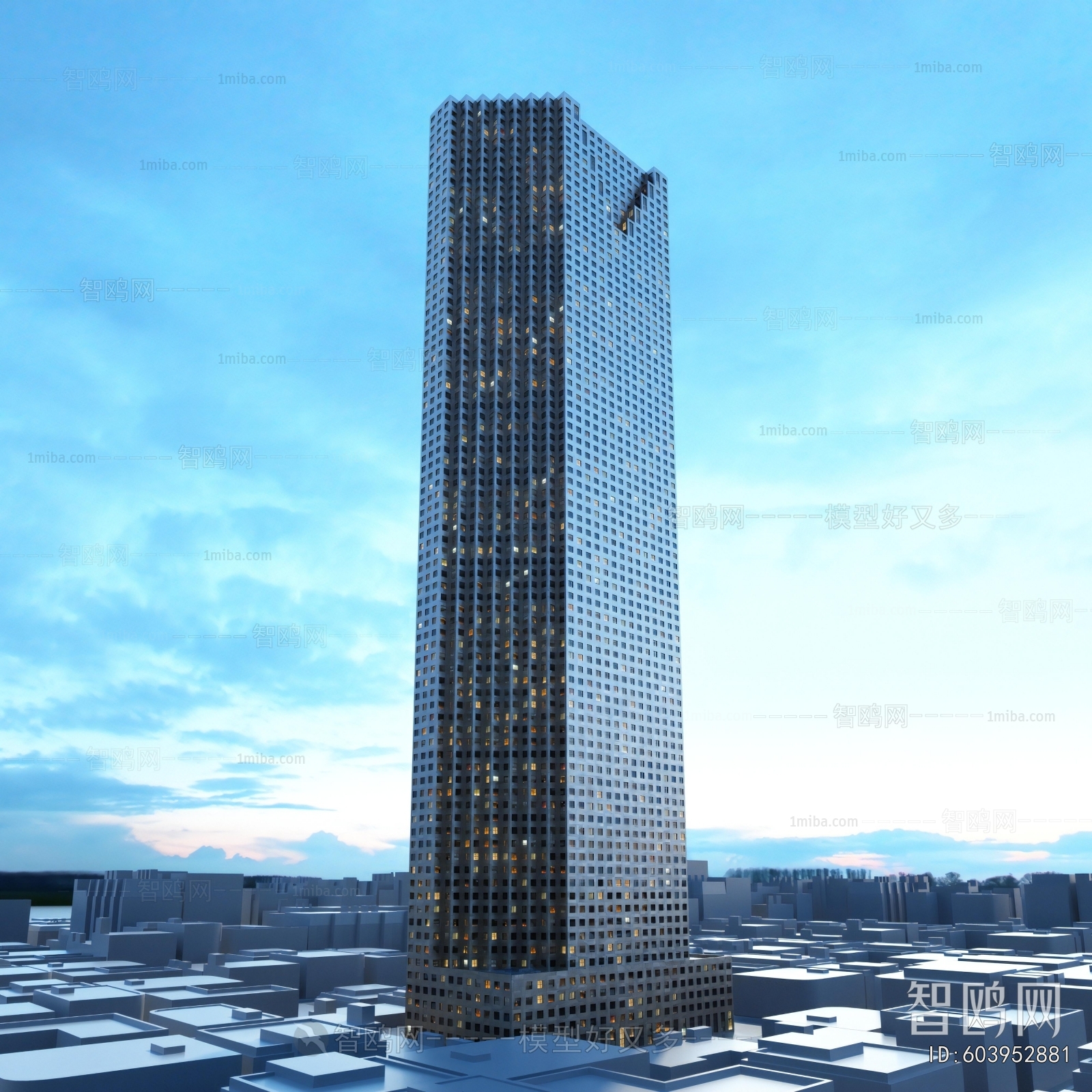 Modern Appearance Of Commercial Building