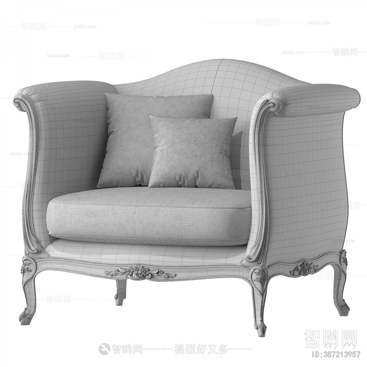 European Style Single Sofa