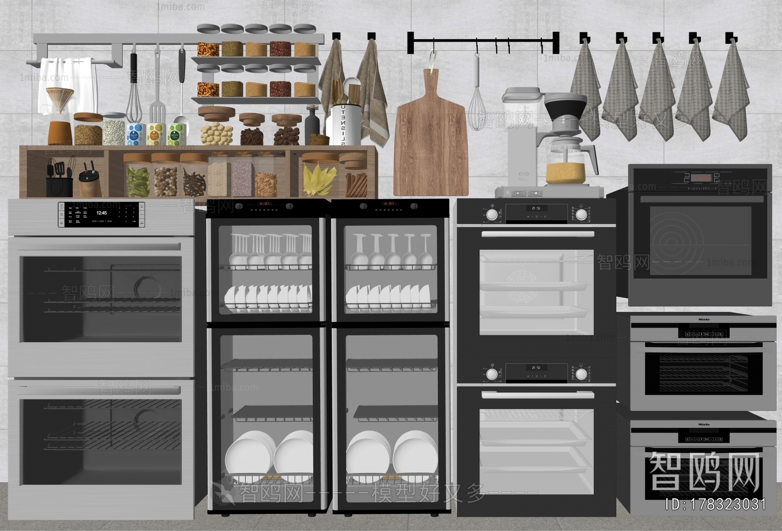 Modern Electric Kitchen Appliances