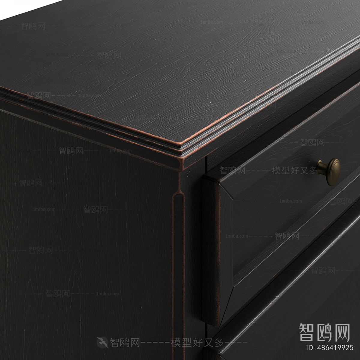 Simple European Style Side Cabinet