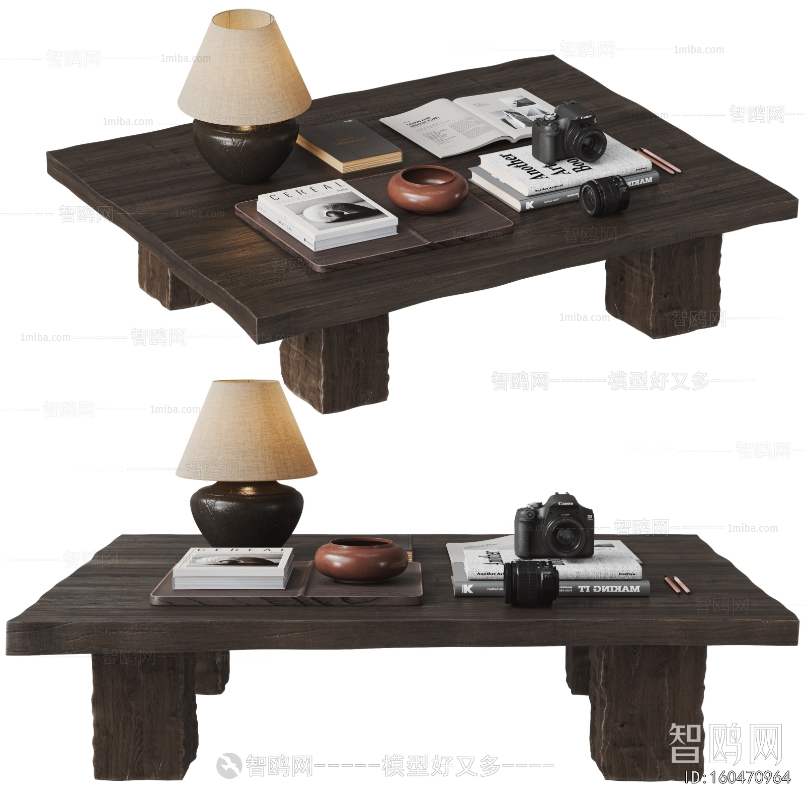 Wabi-sabi Style Coffee Table
