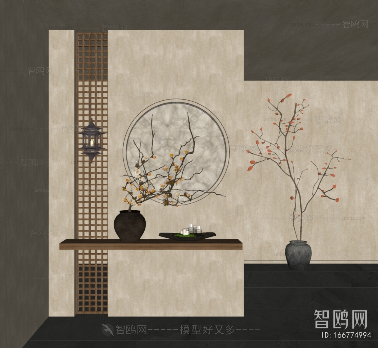 New Chinese Style Hallway