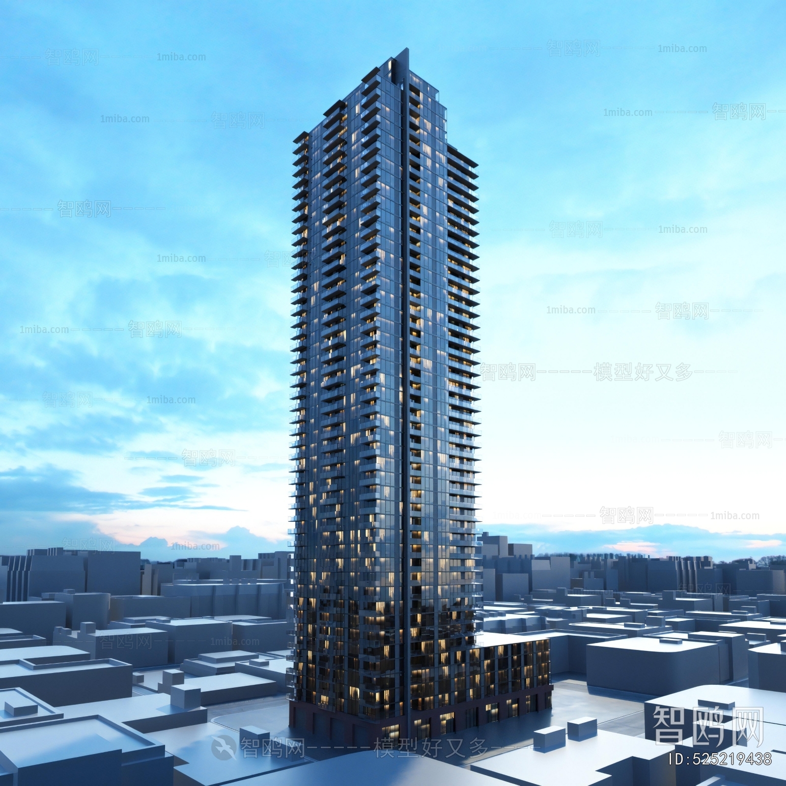 Modern Appearance Of Commercial Building