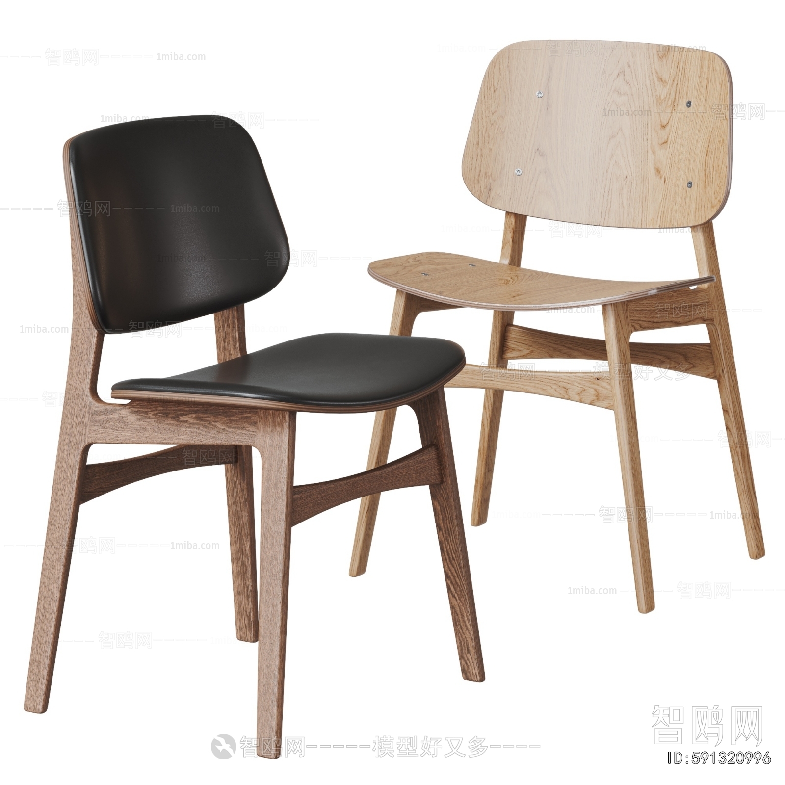 Nordic Style Single Chair