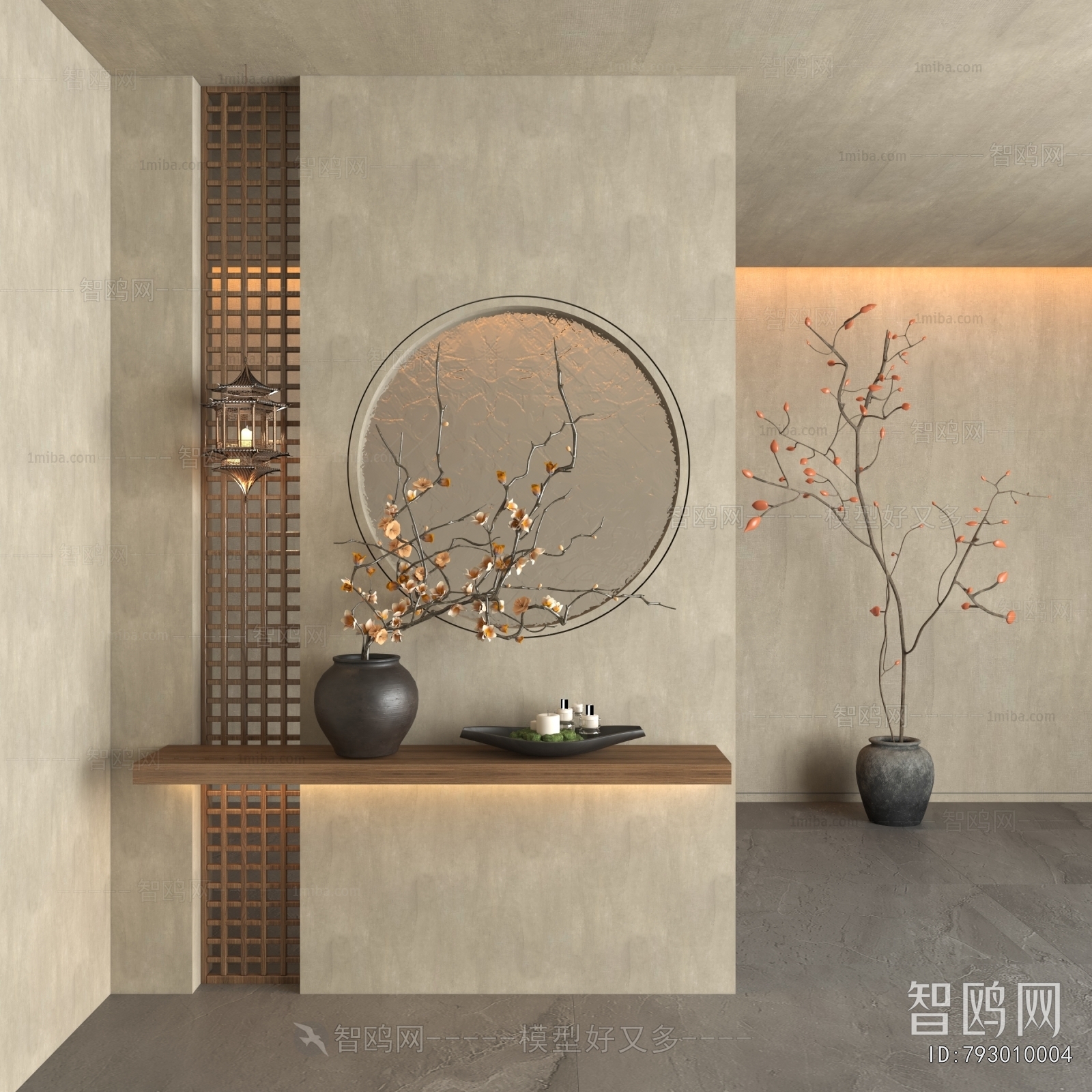 New Chinese Style Hallway