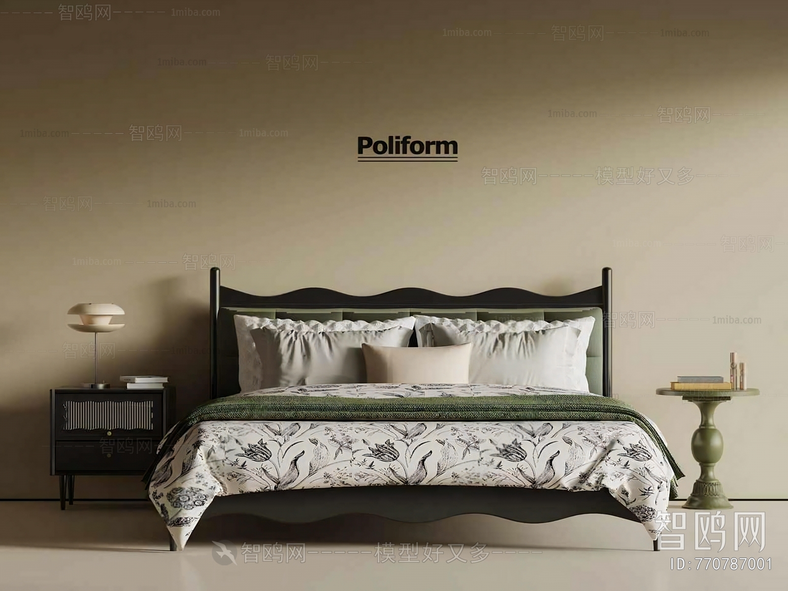 French Style Double Bed