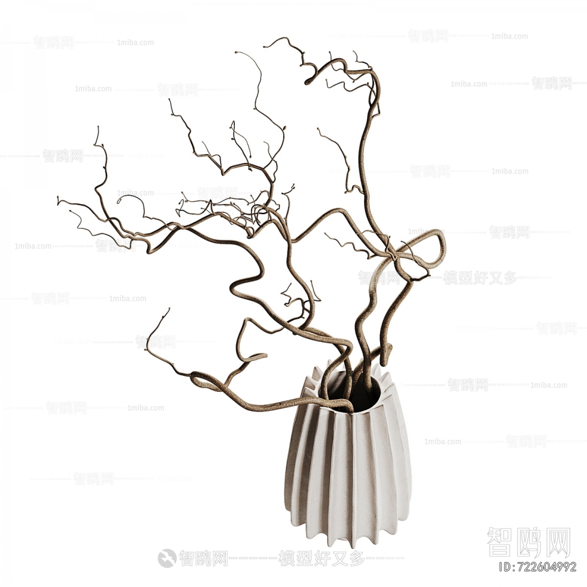 Modern Dried Branch