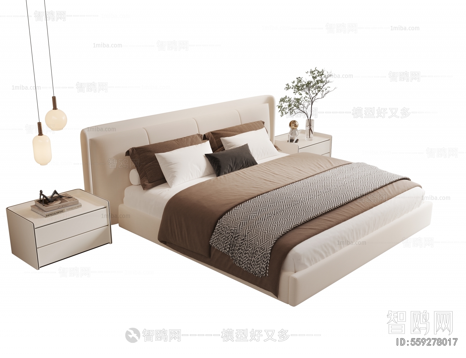 Modern Double Bed
