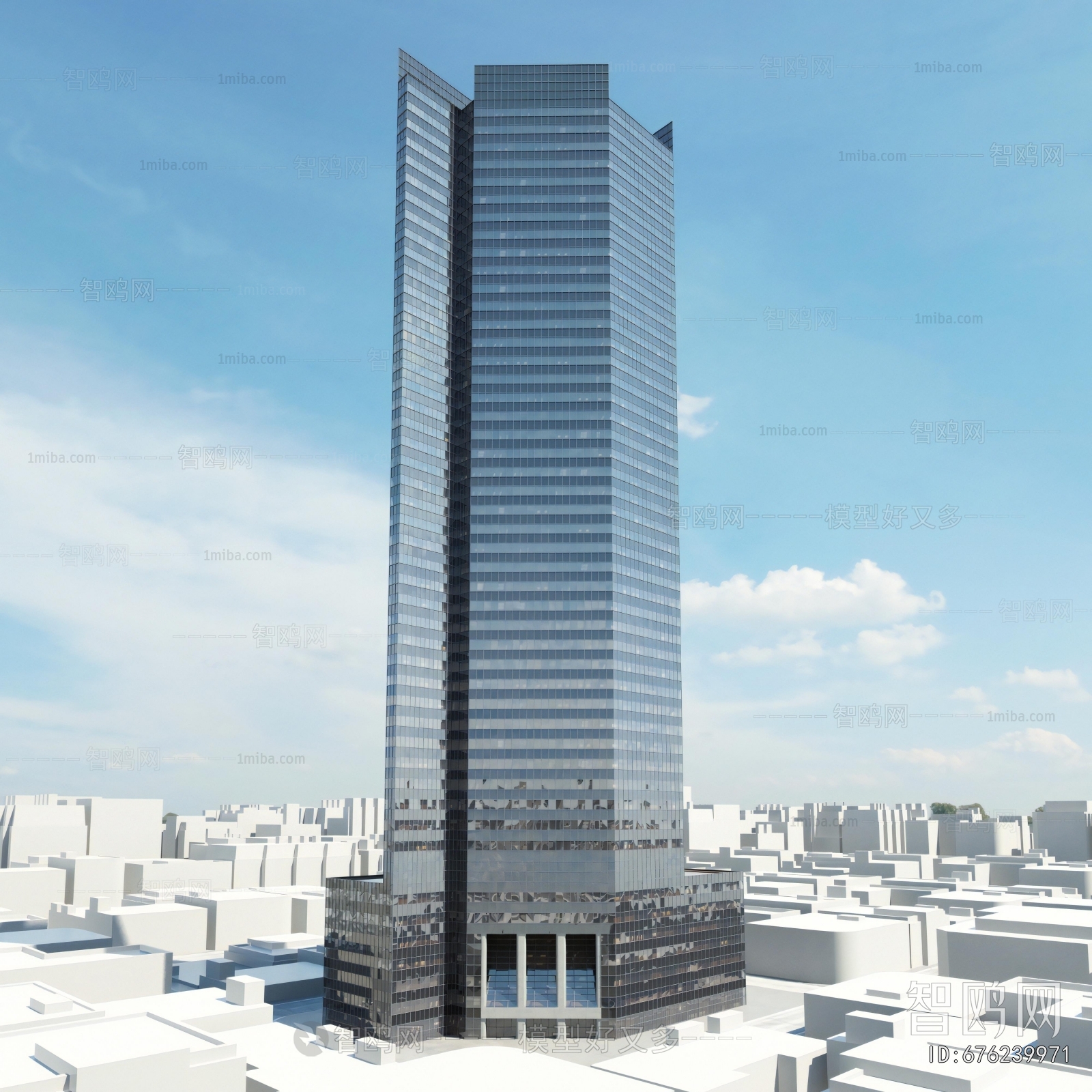 Modern Appearance Of Commercial Building