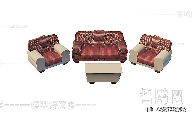 European Style Sofa Combination