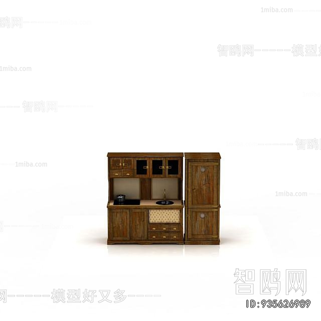 European Style Kitchen Cabinet
