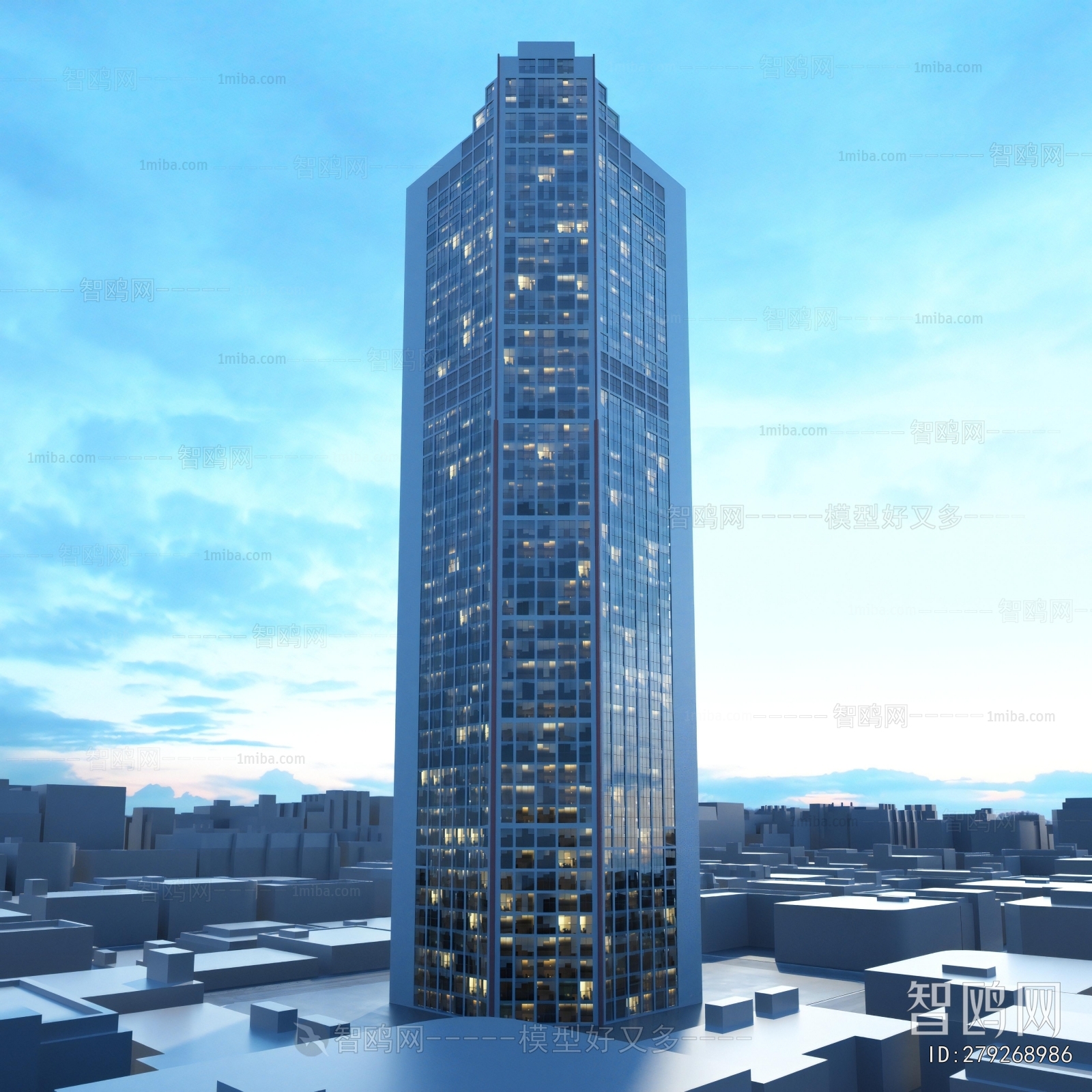 Modern Appearance Of Commercial Building