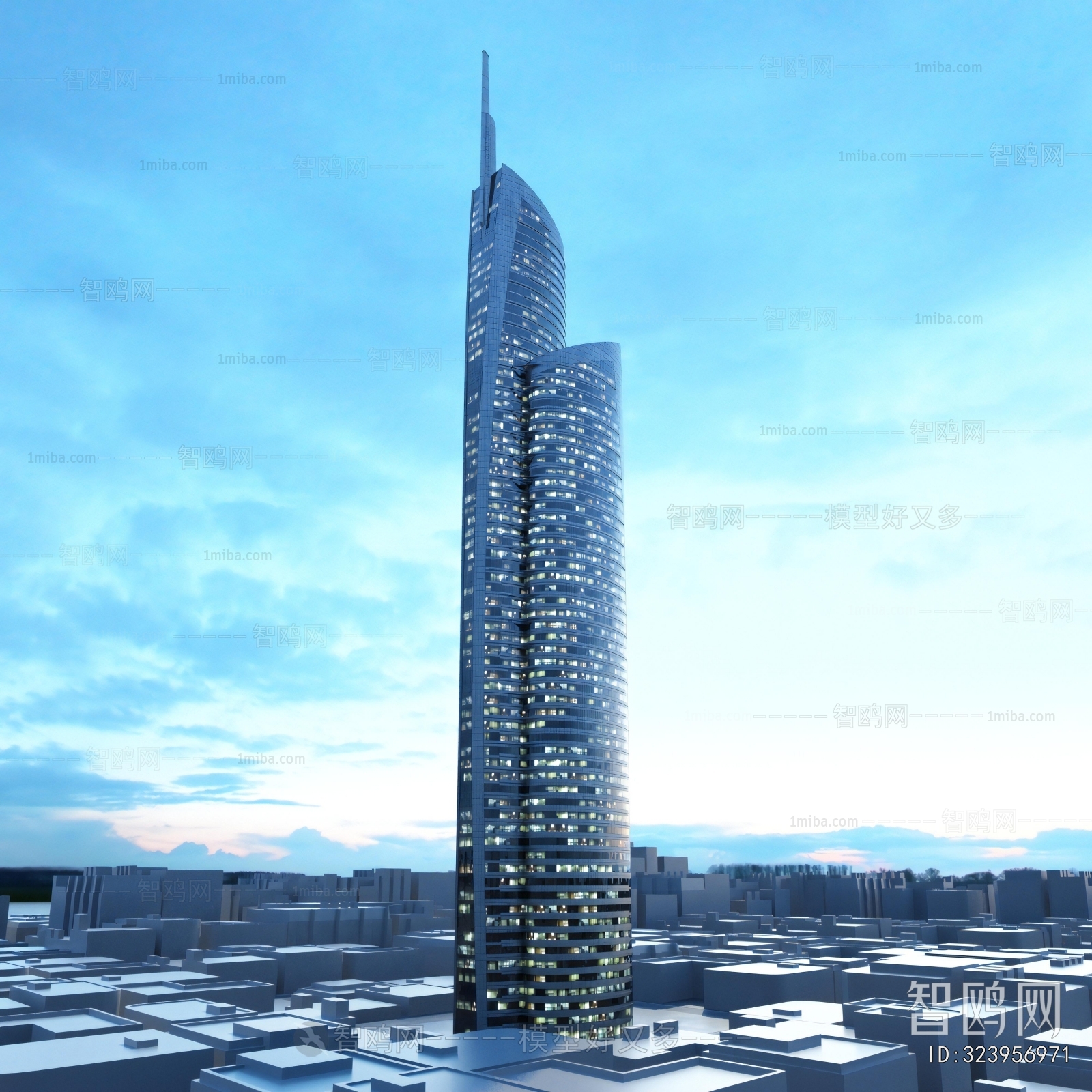 Modern Appearance Of Commercial Building