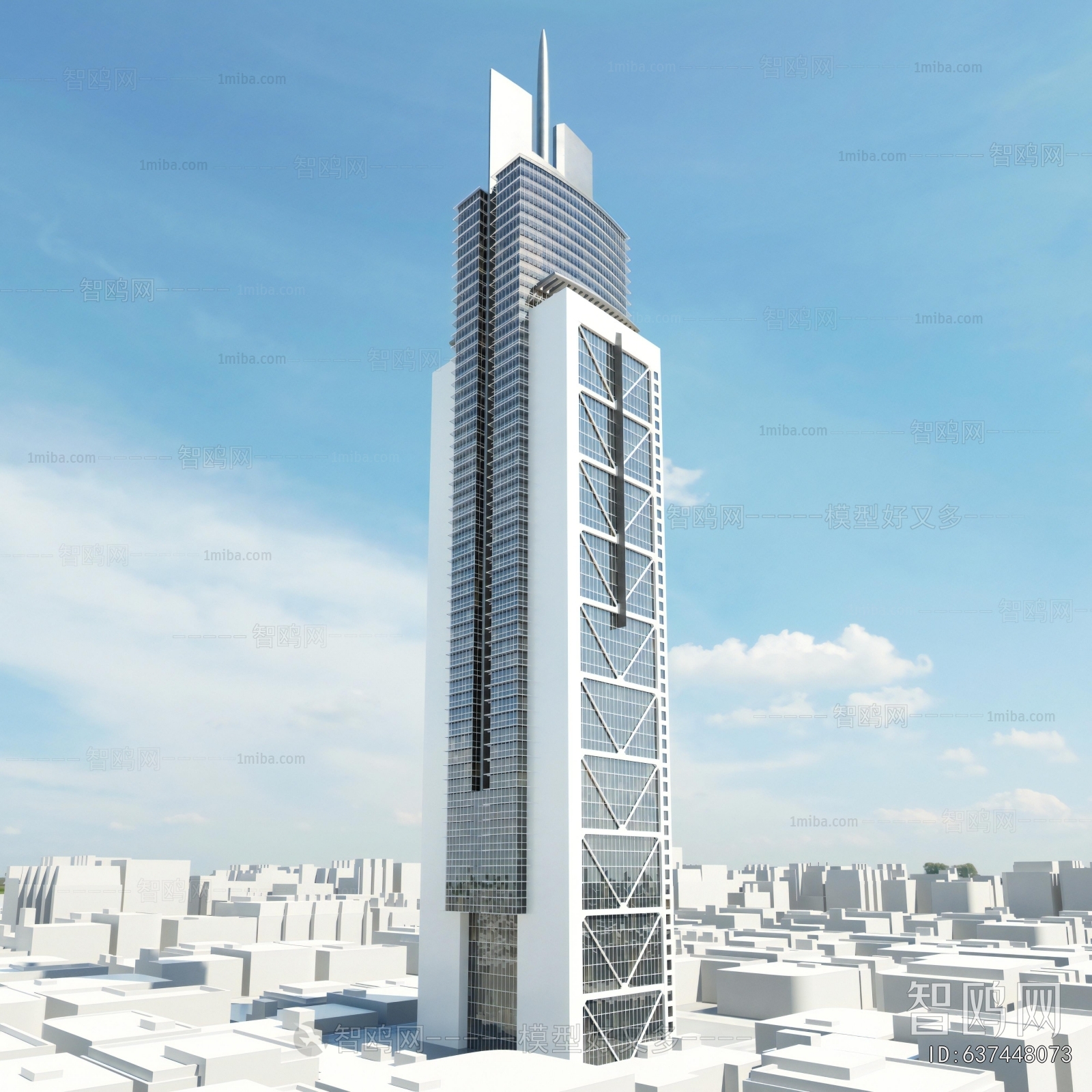 Modern Appearance Of Commercial Building