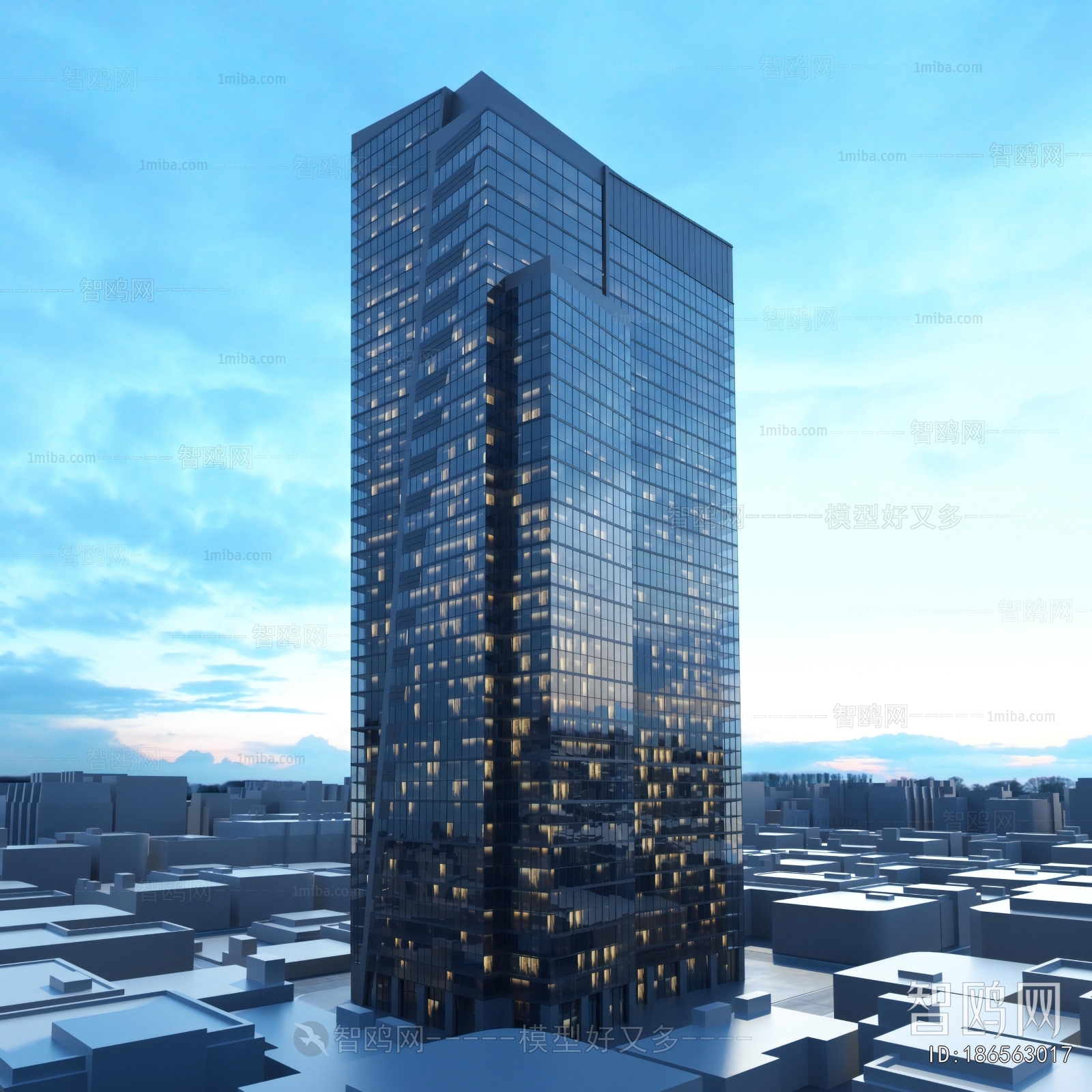 Modern Appearance Of Commercial Building