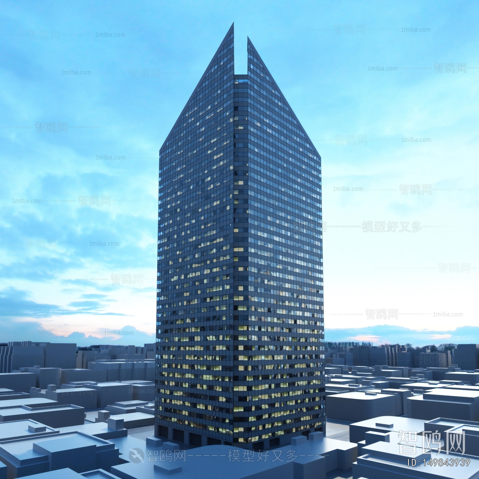 Modern Appearance Of Commercial Building