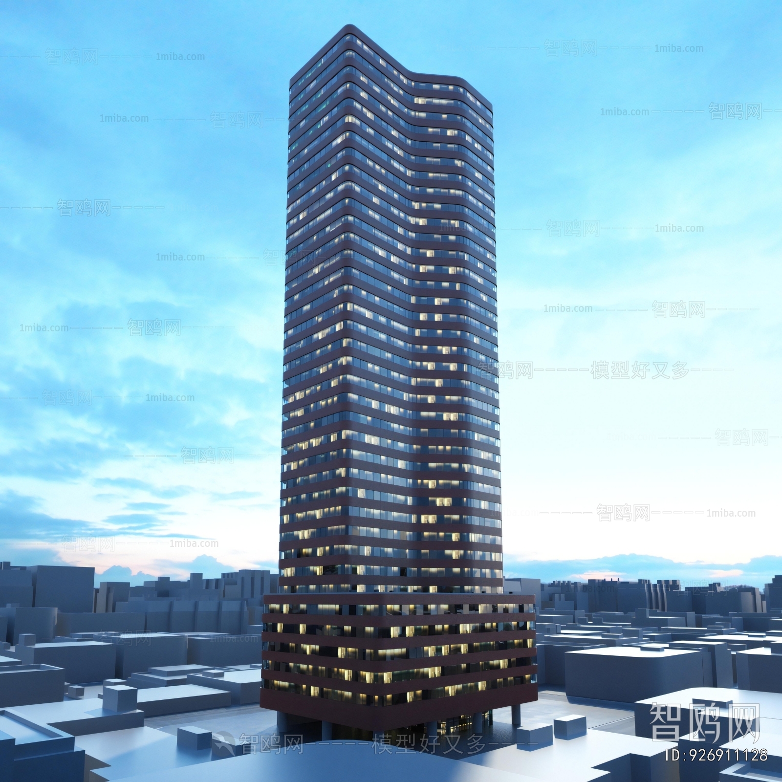 Modern Appearance Of Commercial Building