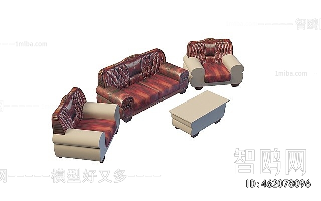 European Style Sofa Combination